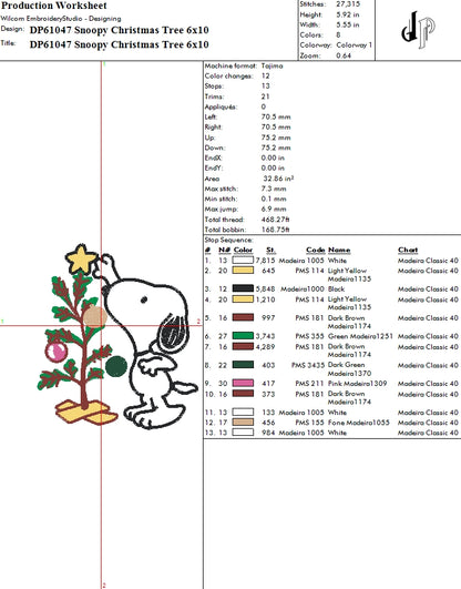 Snoopy Christmas Tree