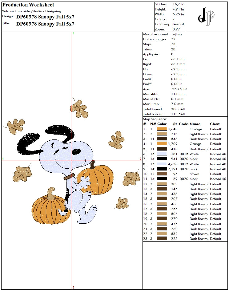 Snoopy Fall