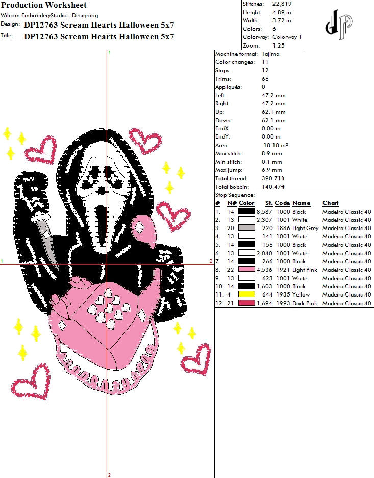 Scream Hearts Halloween
