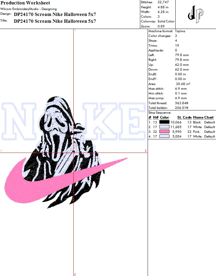 Scream Nike Halloween