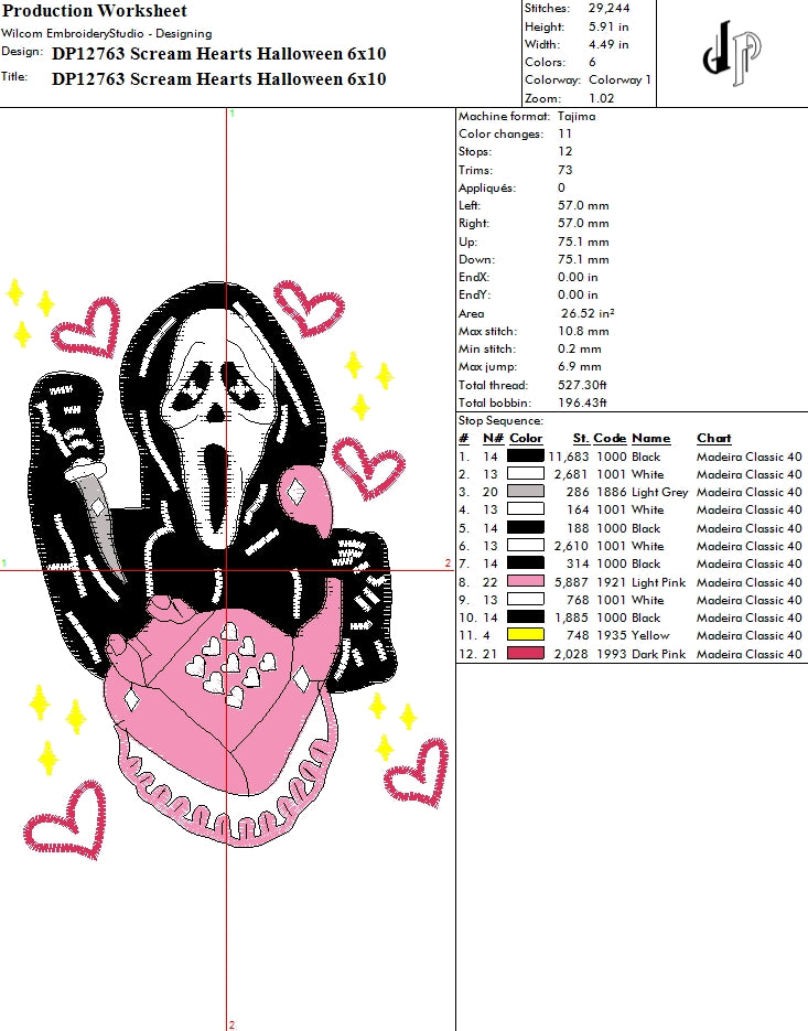 Scream Hearts Halloween