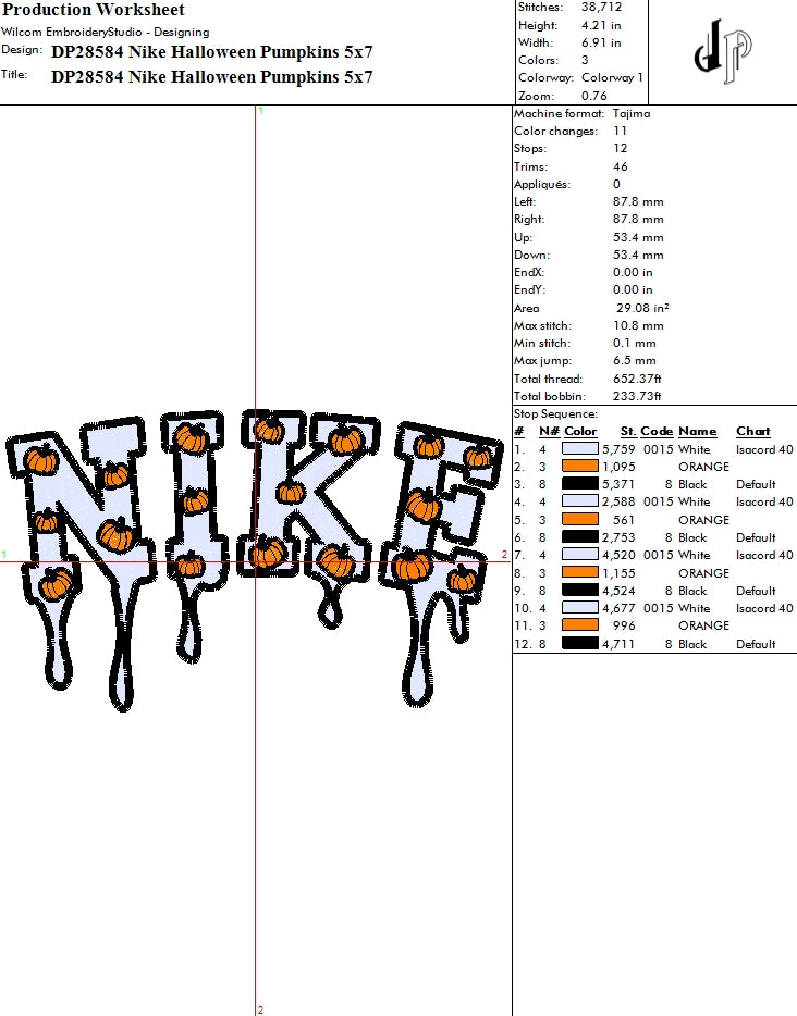 Nike Halloween Pumpkins