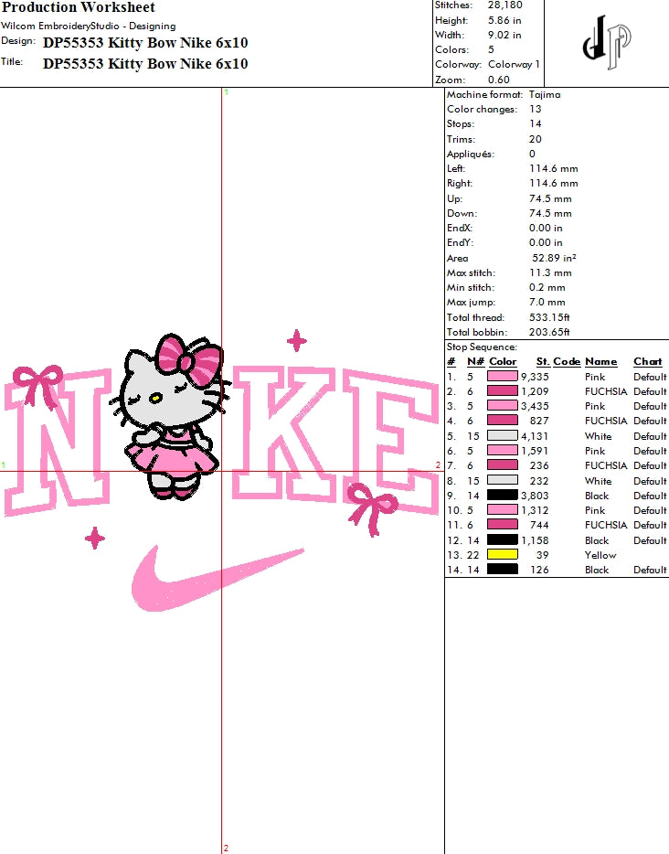 Kitty Bow Nike - Dynamic Punch