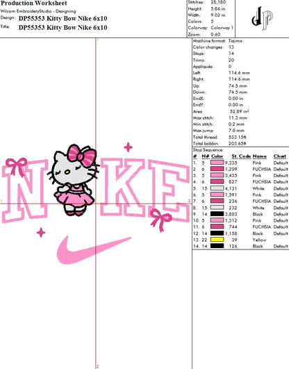 Kitty Bow Nike - Dynamic Punch