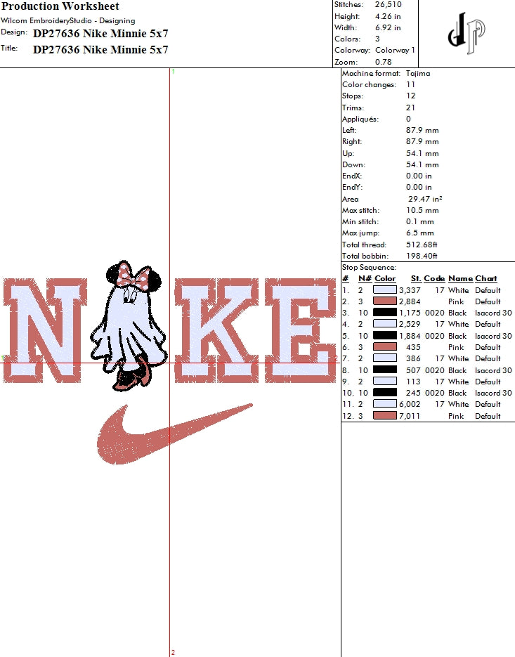 Nike Minnie