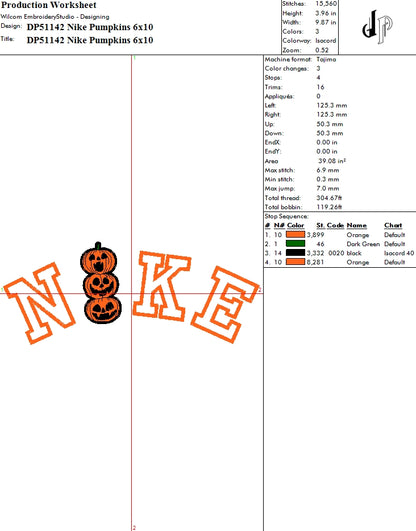 Nike Pumpkins