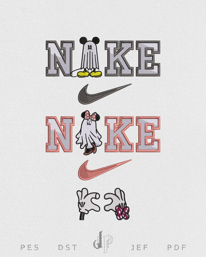 Mickey x Minnie Ghost