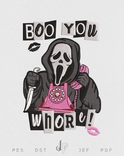 Scream Boo Halloween