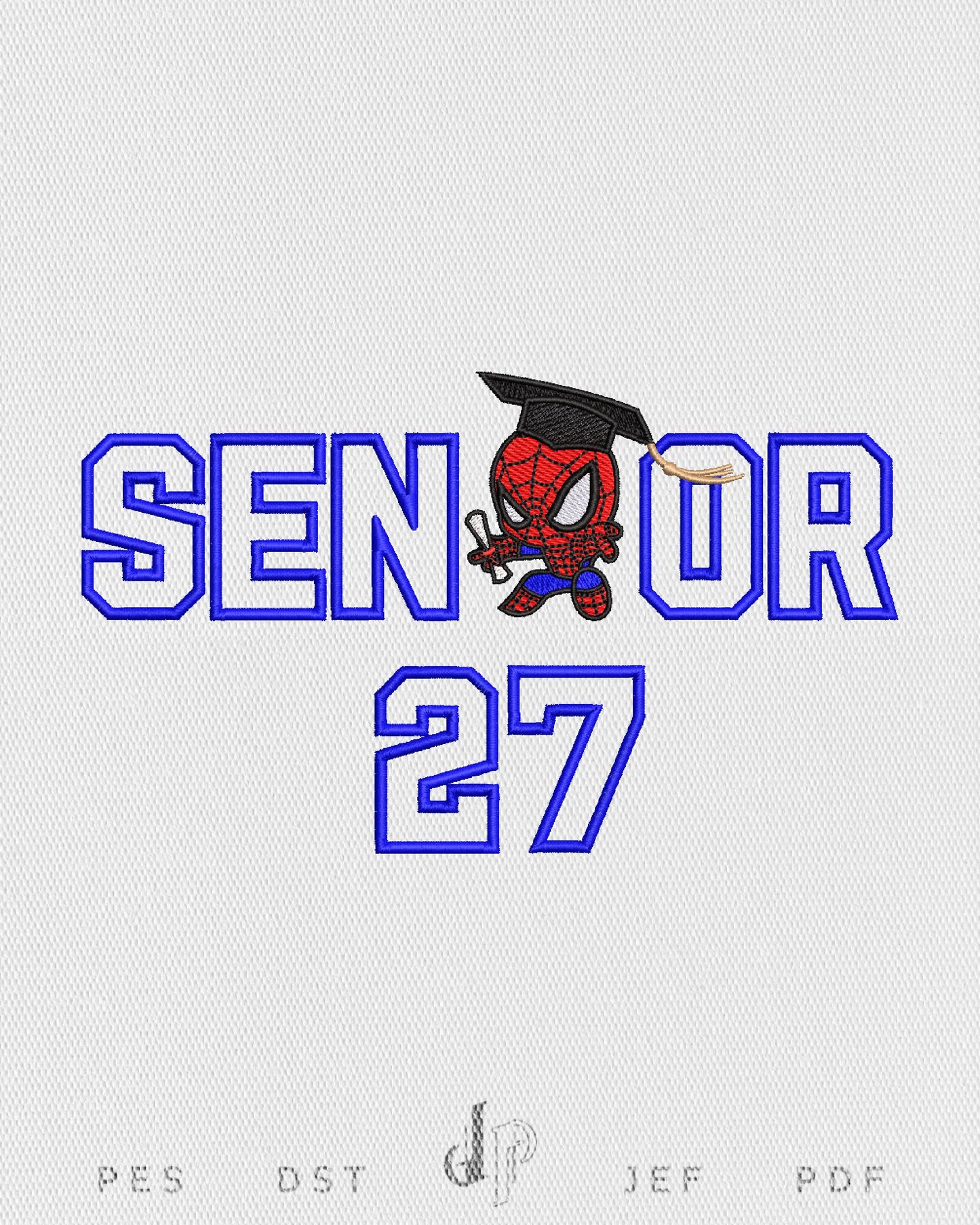 Senior Spiderman Applique 27