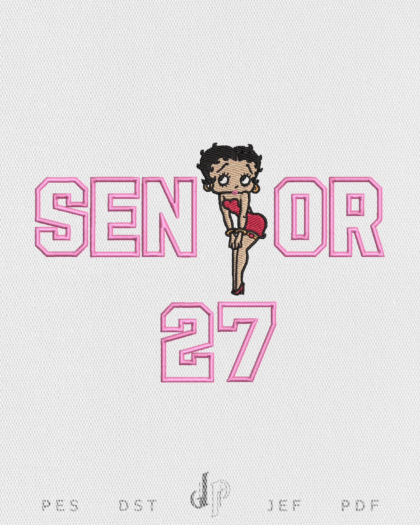 Senior Betty Applique 27