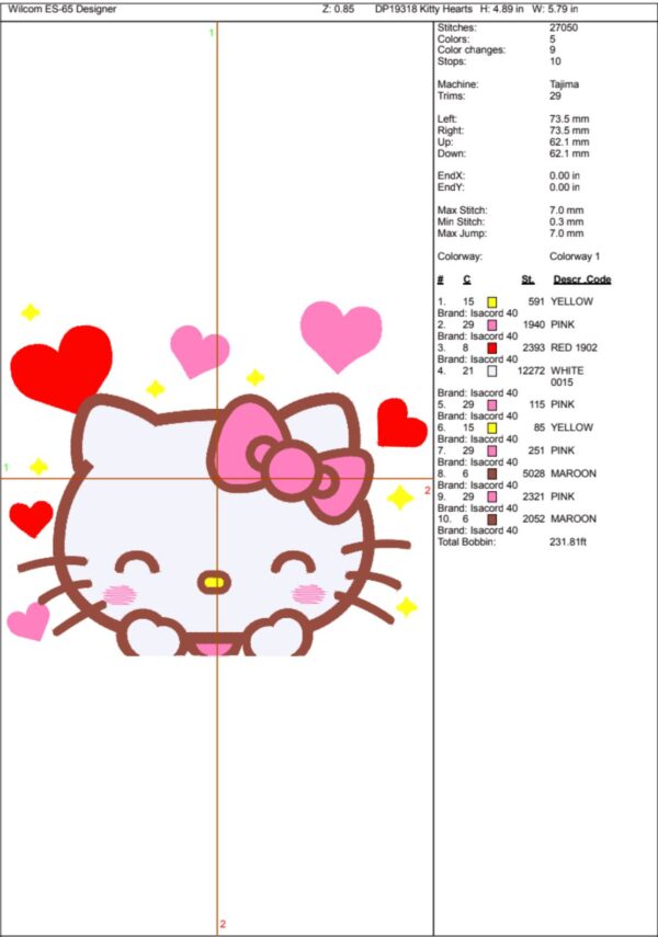 Hello Kitty Hearts Valentine