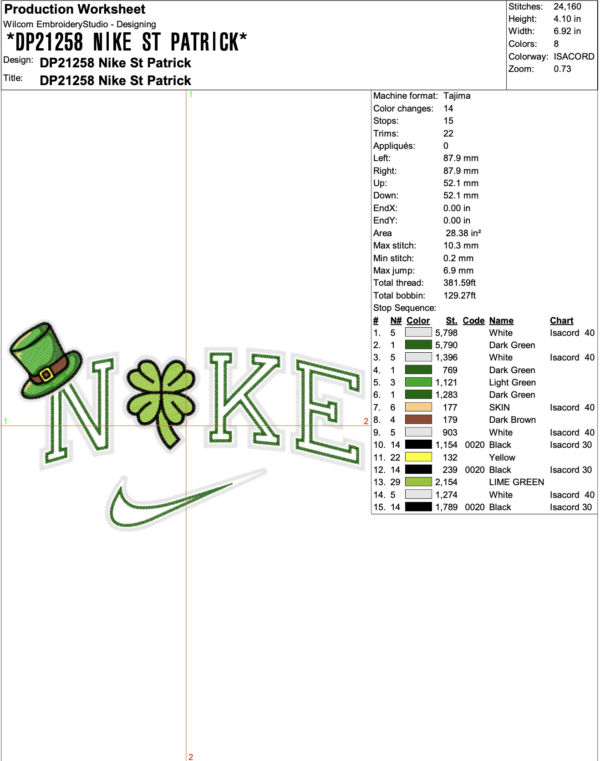 Nike St Patrick's Day