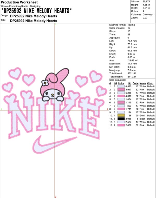 Nike Melody Hearts