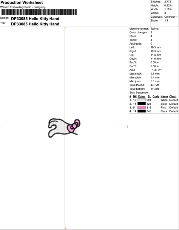 Hello Kitty Couple Valentine - Image 4