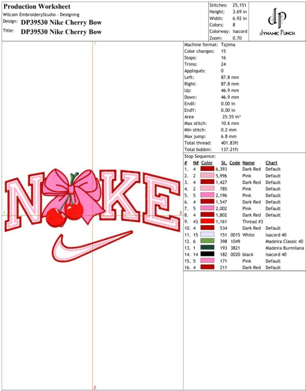 Nike Cherry Bow Valentine - Image 2