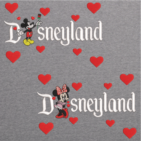 Disney Mickey Minnie Valentine