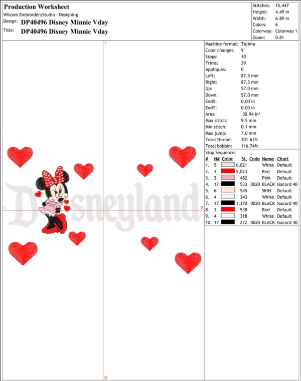 Disney Mickey Minnie Valentine - Image 3