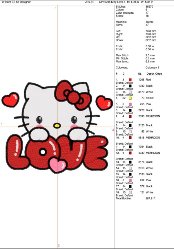 Kitty Love Valentine