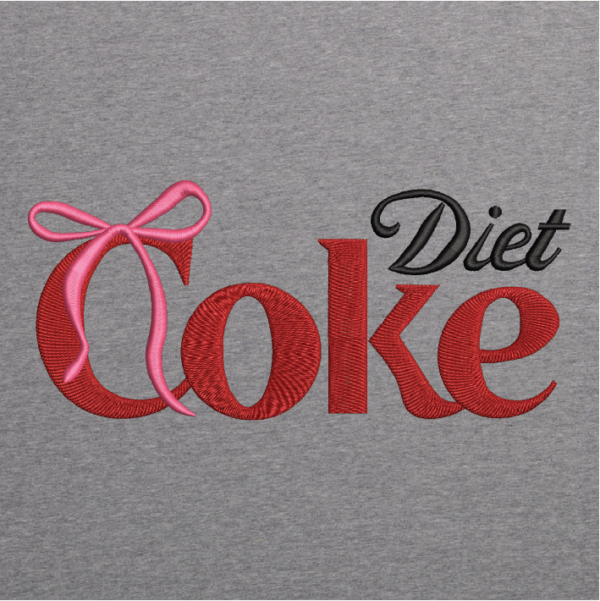 Diet Coke Bow