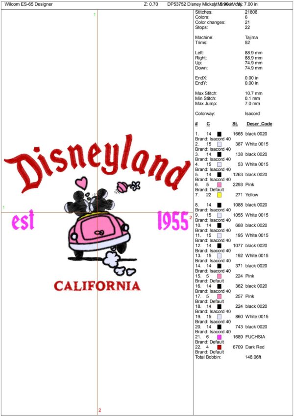 Disney Mickey Minnie Valentine - Image 3