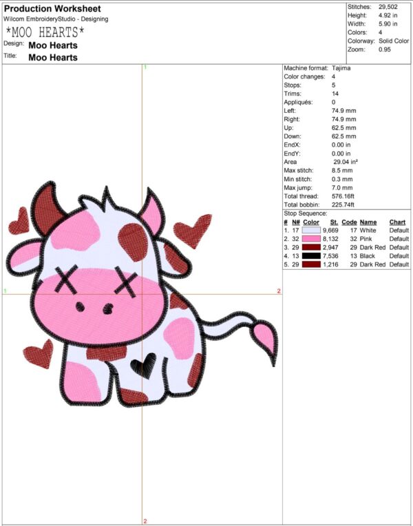 Moo Hearts Valentine - Image 2