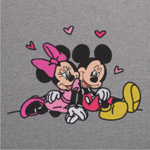 Mickey Minnie Love Valentine
