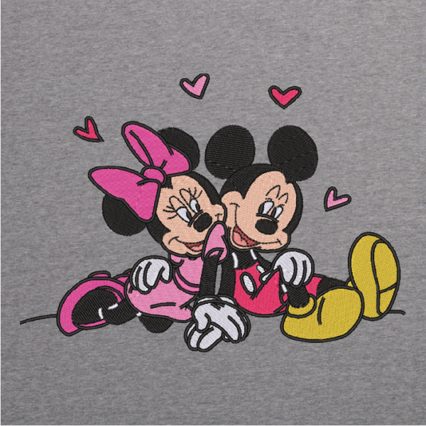 Mickey Minnie Love Valentine