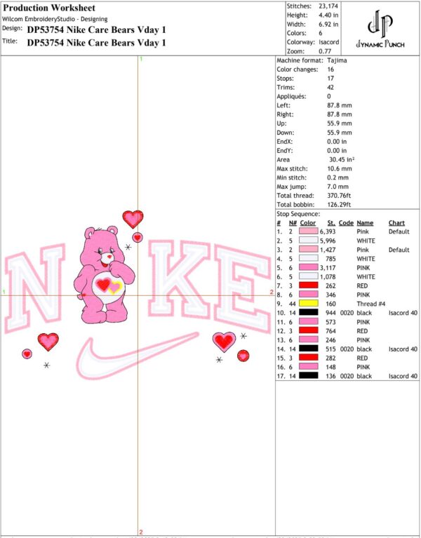 Nike Care Bears Valentine - Image 2