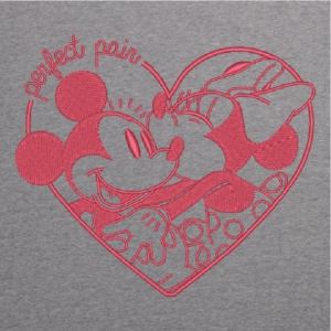 Mickey Minnie Pair Valentine