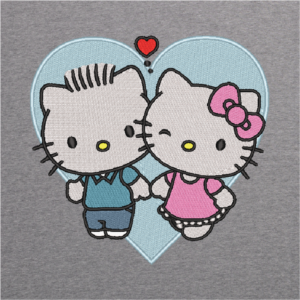 Hello Kitty Dan Heart Valentine