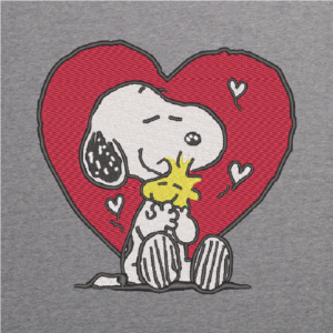 Snoopy Love Heart Valentine