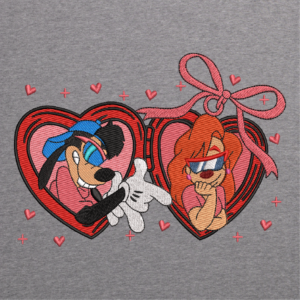 Max and Roxane Locket Valentine