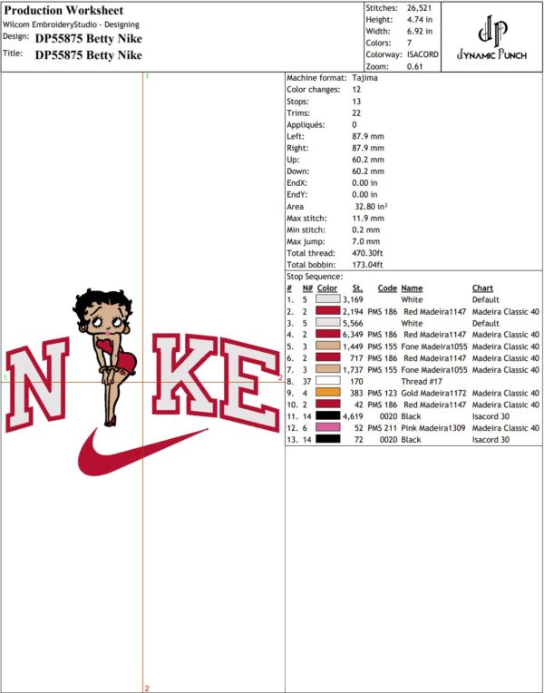 Betty Boop Nike