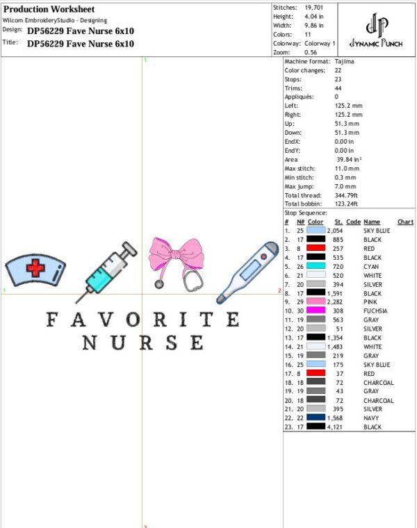 9x Favorites Embroidery Designs - Image 13