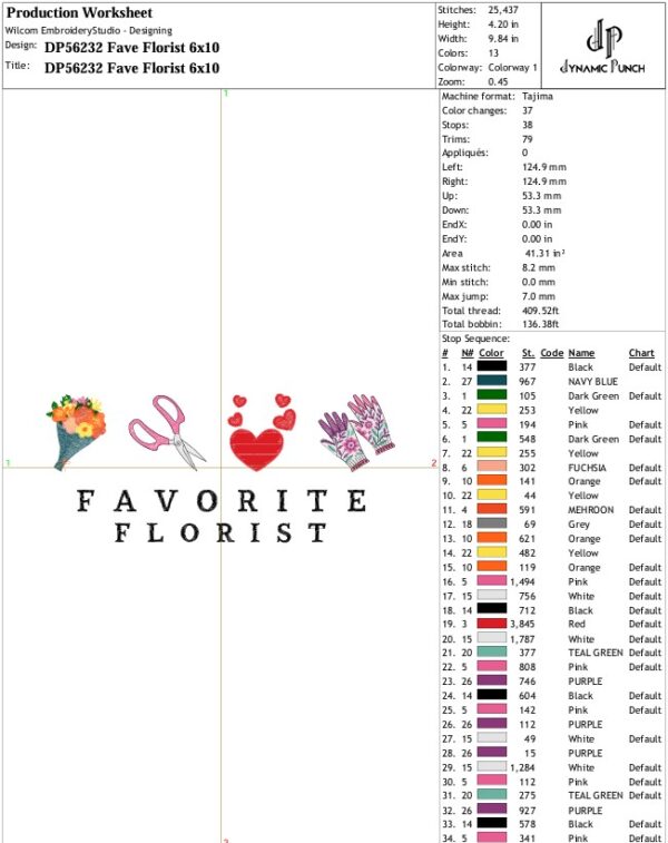 9x Favorites Embroidery Designs - Image 11