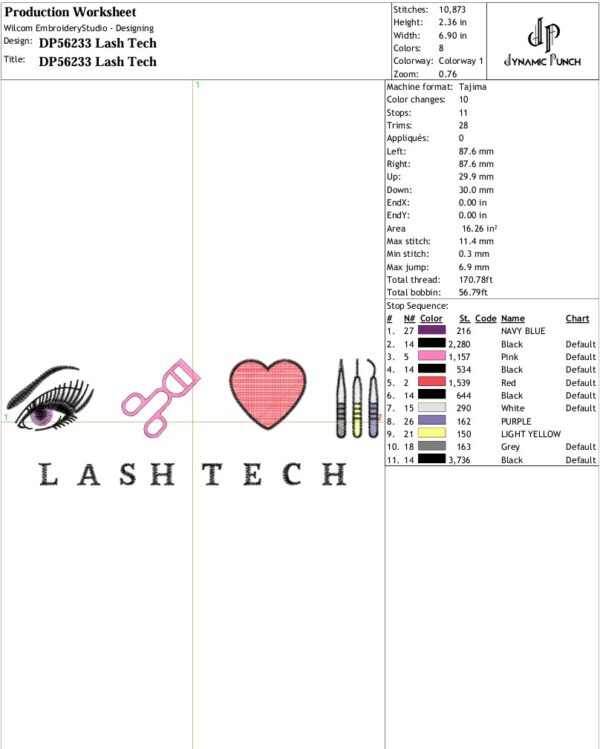 9x Favorites Embroidery Designs - Image 6