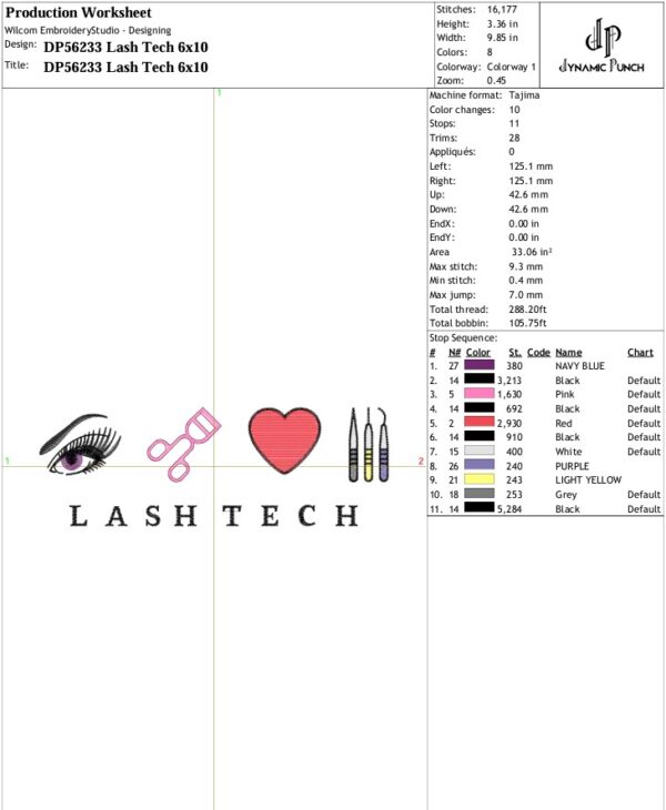 9x Favorites Embroidery Designs - Image 7