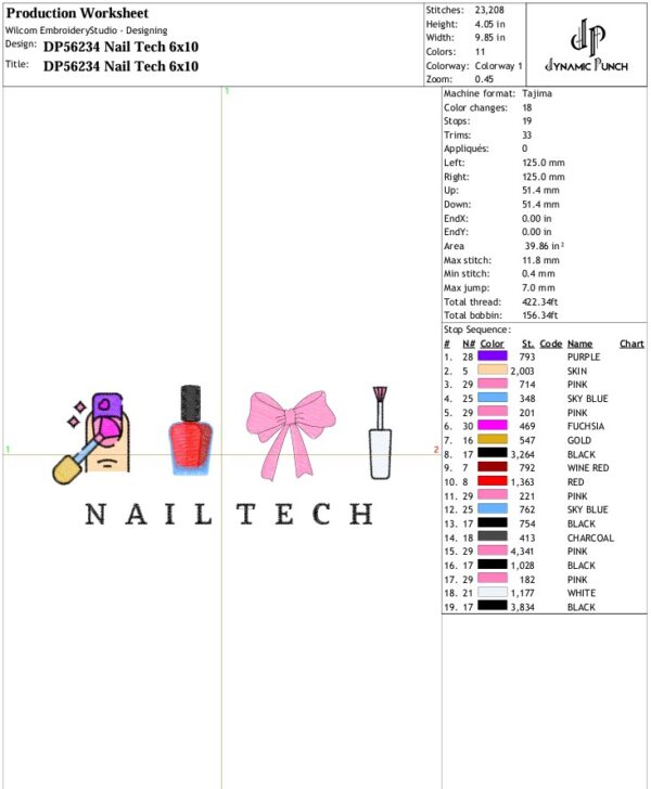 9x Favorites Embroidery Designs - Image 3