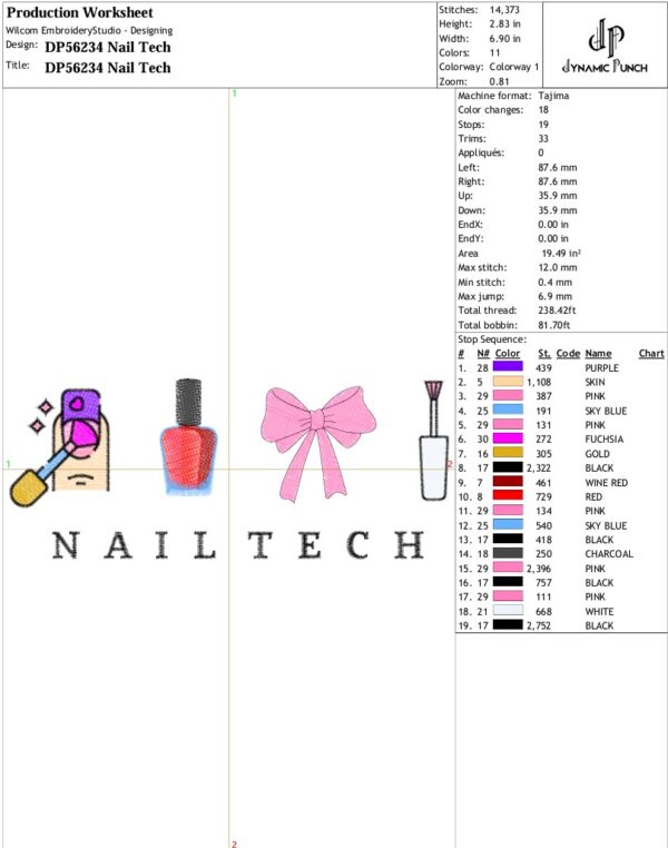 9x Favorites Embroidery Designs - Image 2