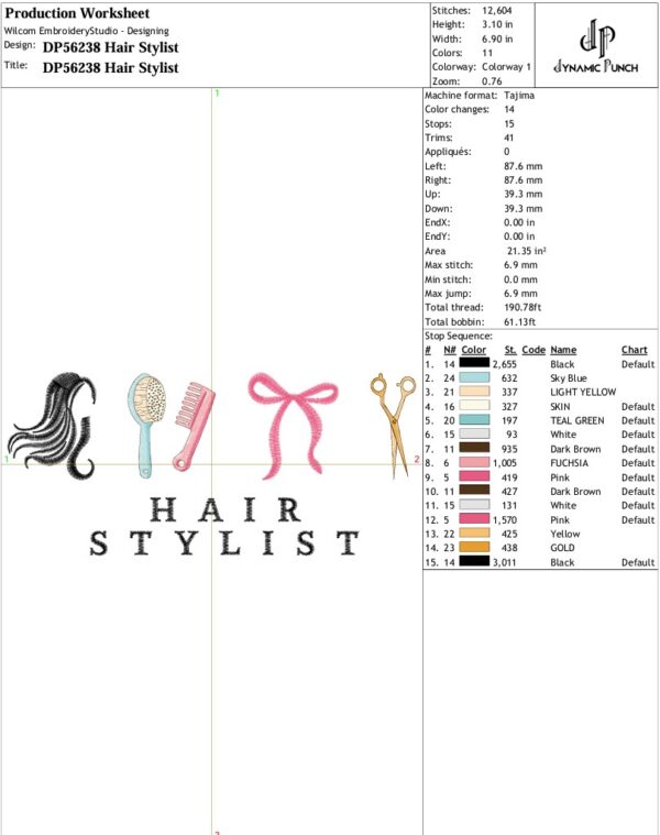 9x Favorites Embroidery Designs - Image 4