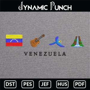Venezuela Embroidery Design.