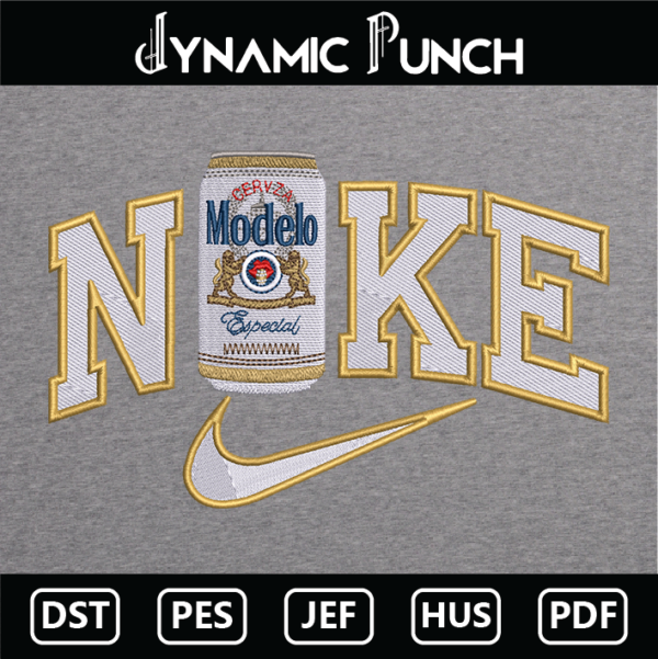 Nike Modelo Can Embroidery Design.