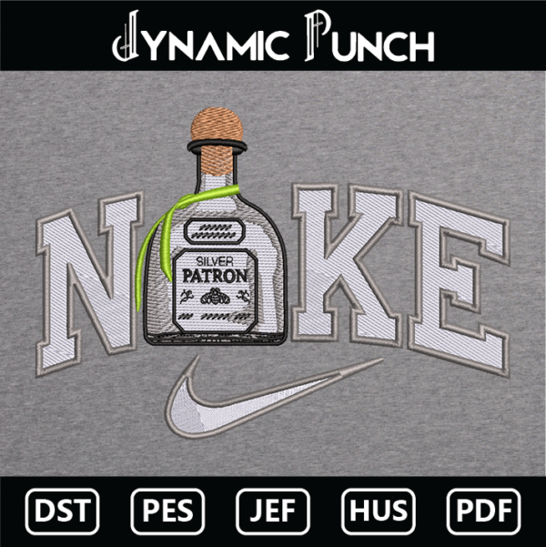 Nike Patron Embroidery Design.