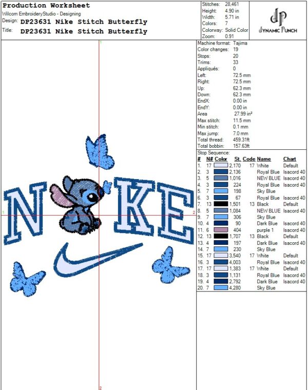 Nike Stitch Butterfly - Image 2