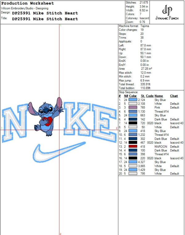 Nike Stitch Heart - Image 2