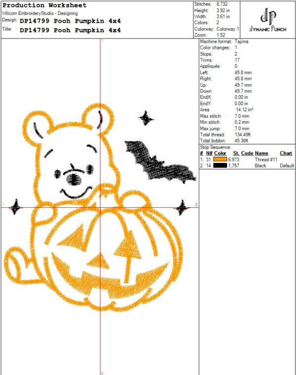 Pooh Pumpkin - Image 2