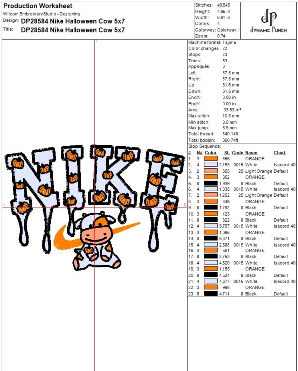 Nike Halloween Cow - Image 2