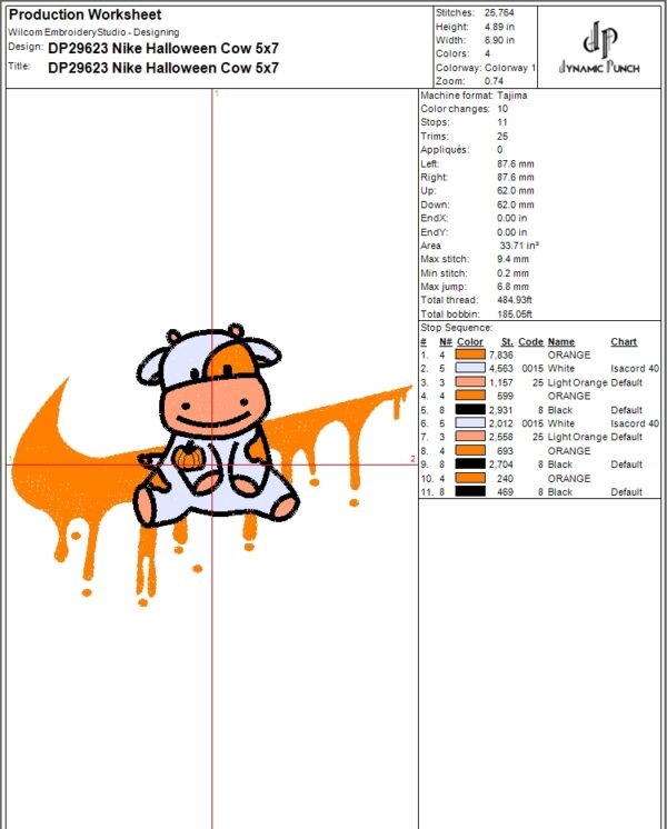 Nike Halloween Cow - Image 3