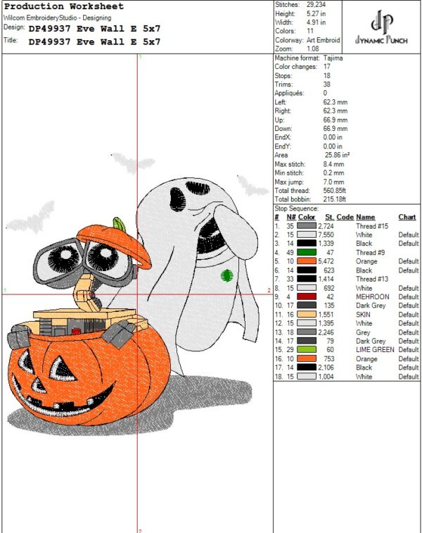 Wall e Eve Halloween - Image 3