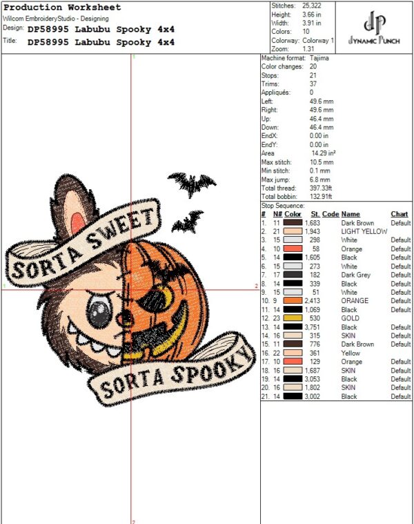 Sorta Sweet Sorta Spooky Labubu - Image 2